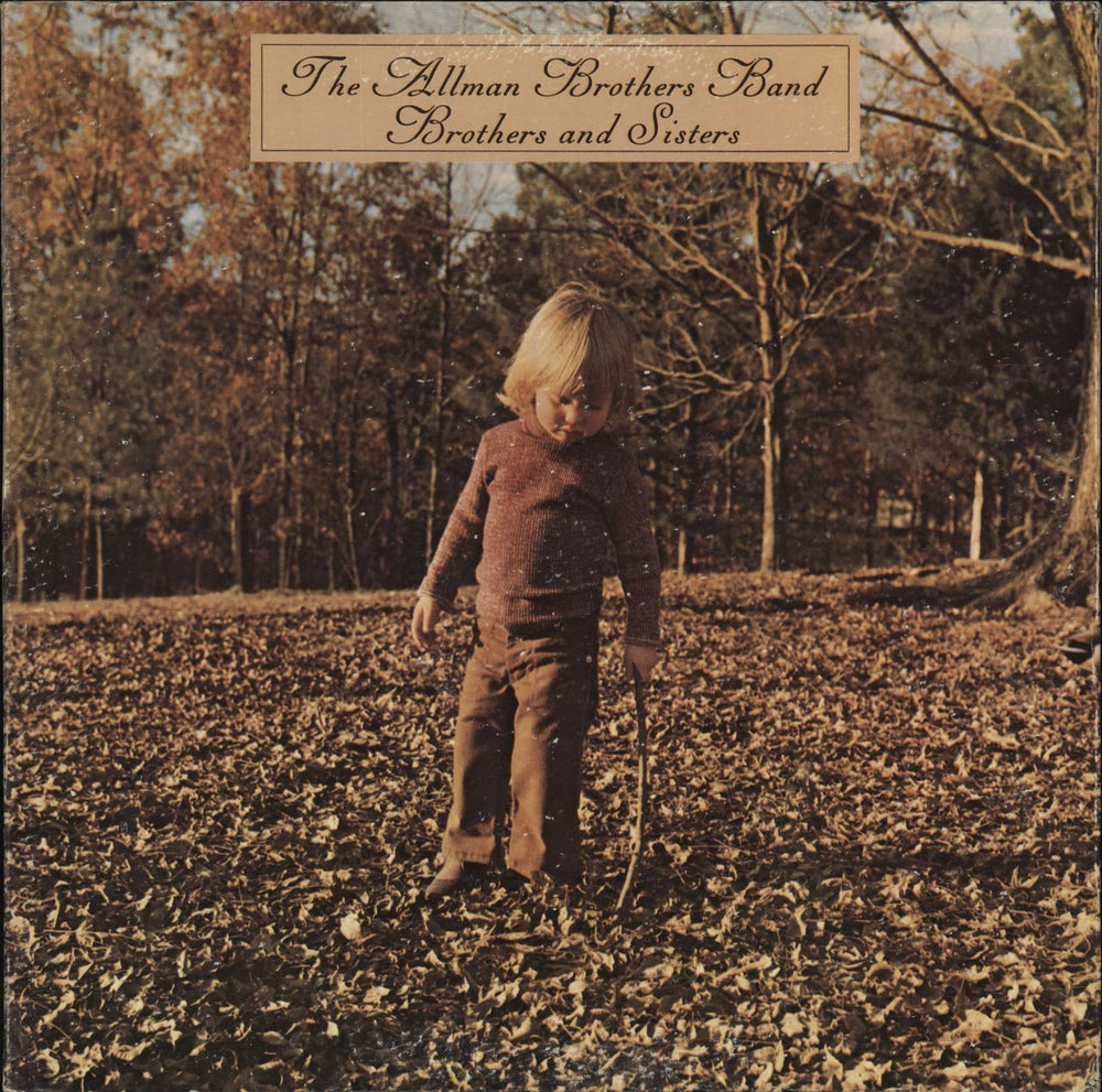 Allman Brothers Band Brothers And Sisters UK vinyl LP album (LP record) K47507