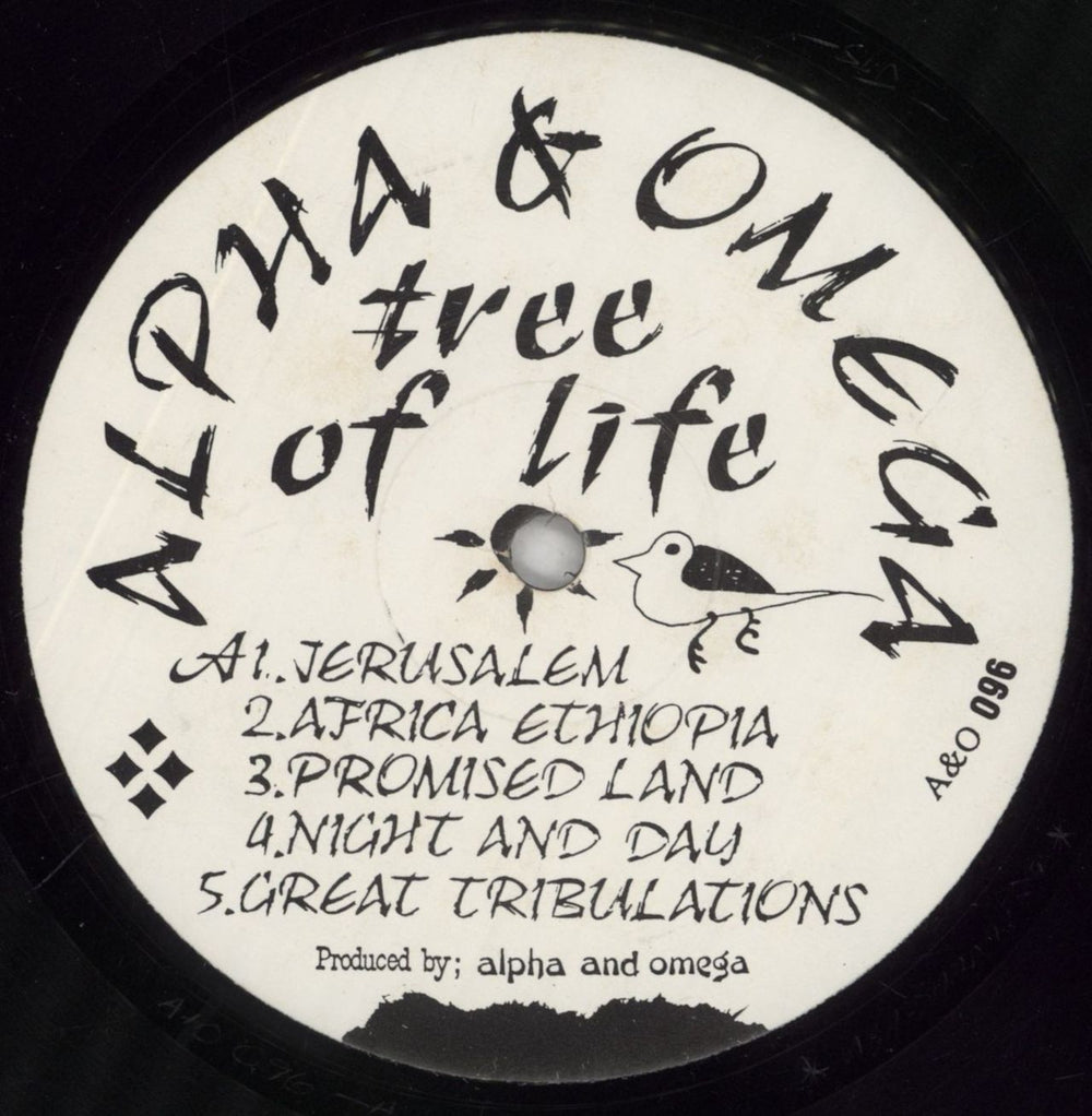 Alpha & Omega (Dub) Tree Of Life UK vinyl LP album (LP record) Q8RLPTR709443