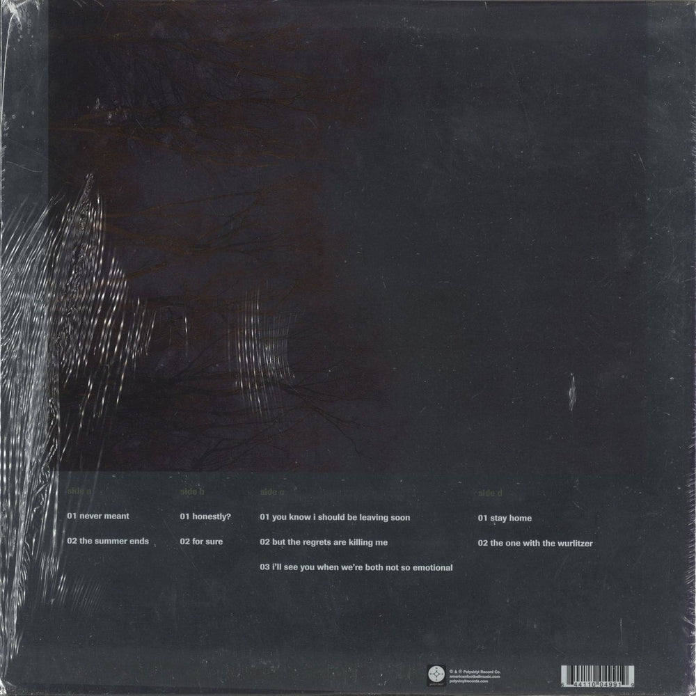 American Football American Football - Silver Edition - 180gm - Sealed US vinyl LP album (LP record) 644110049919