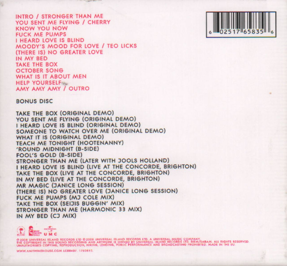 Amy Winehouse Frank - Super Deluxe - Sealed UK 2 CD album set (Double CD) AWE2CFR648291