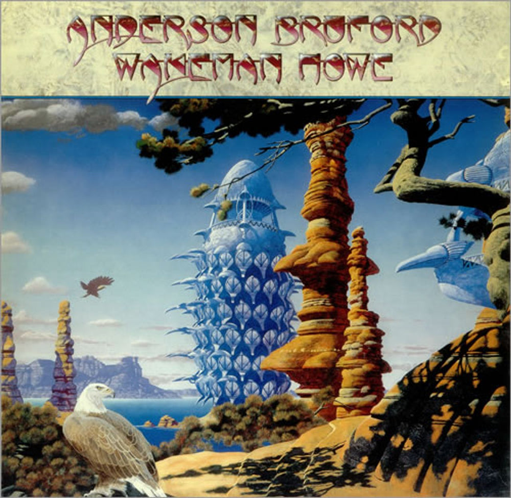 Anderson Bruford Wakeman Howe Anderson Bruford Wakeman Howe German vinyl LP album (LP record) 209970