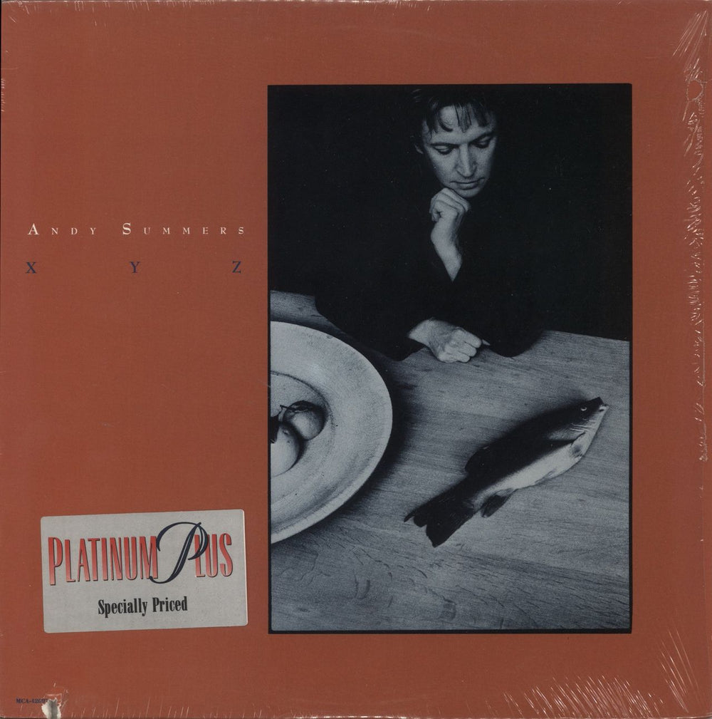 Andy Summers XYZ US vinyl LP album (LP record) MCA-42007