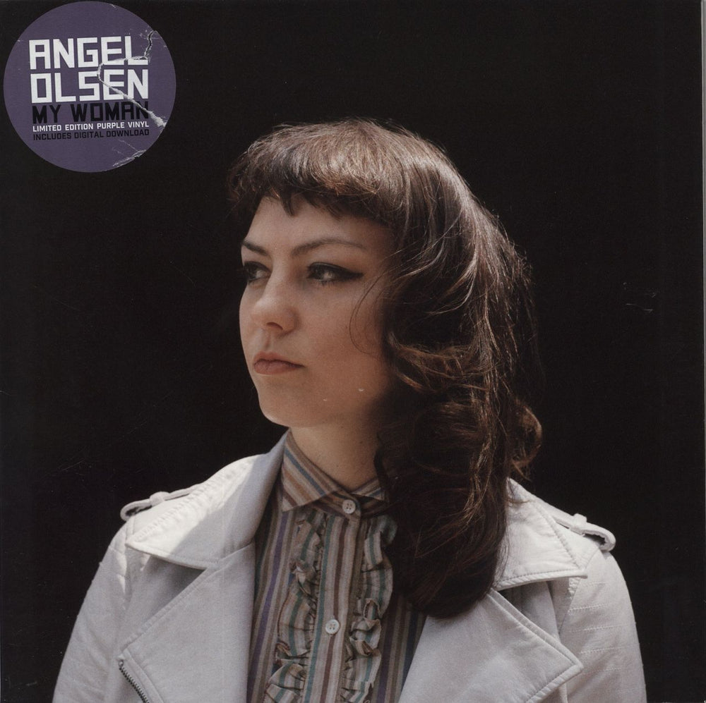 Angel Olsen My Woman - Purple Vinyl + Bonus CD UK vinyl LP album (LP record) JAG284LP-C2