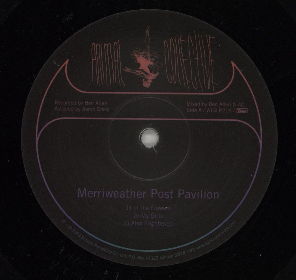 Animal Collective Merriweather Post Pavilion US 2-LP vinyl record set (Double LP Album) AN62LME865184