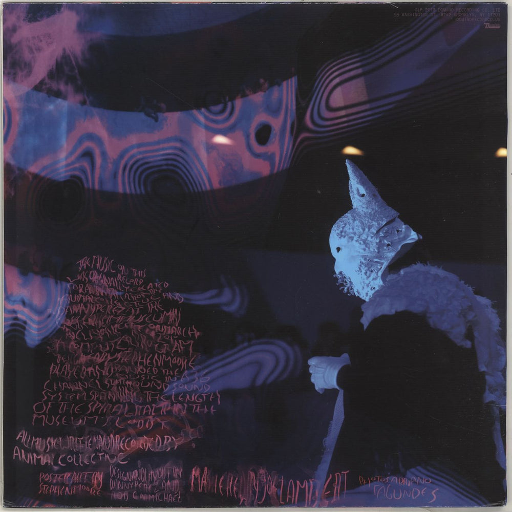 Animal Collective Transverse Temporal Gyrus - RSD12 + Poster US 12" vinyl single (12 inch record / Maxi-single) 5034202147169