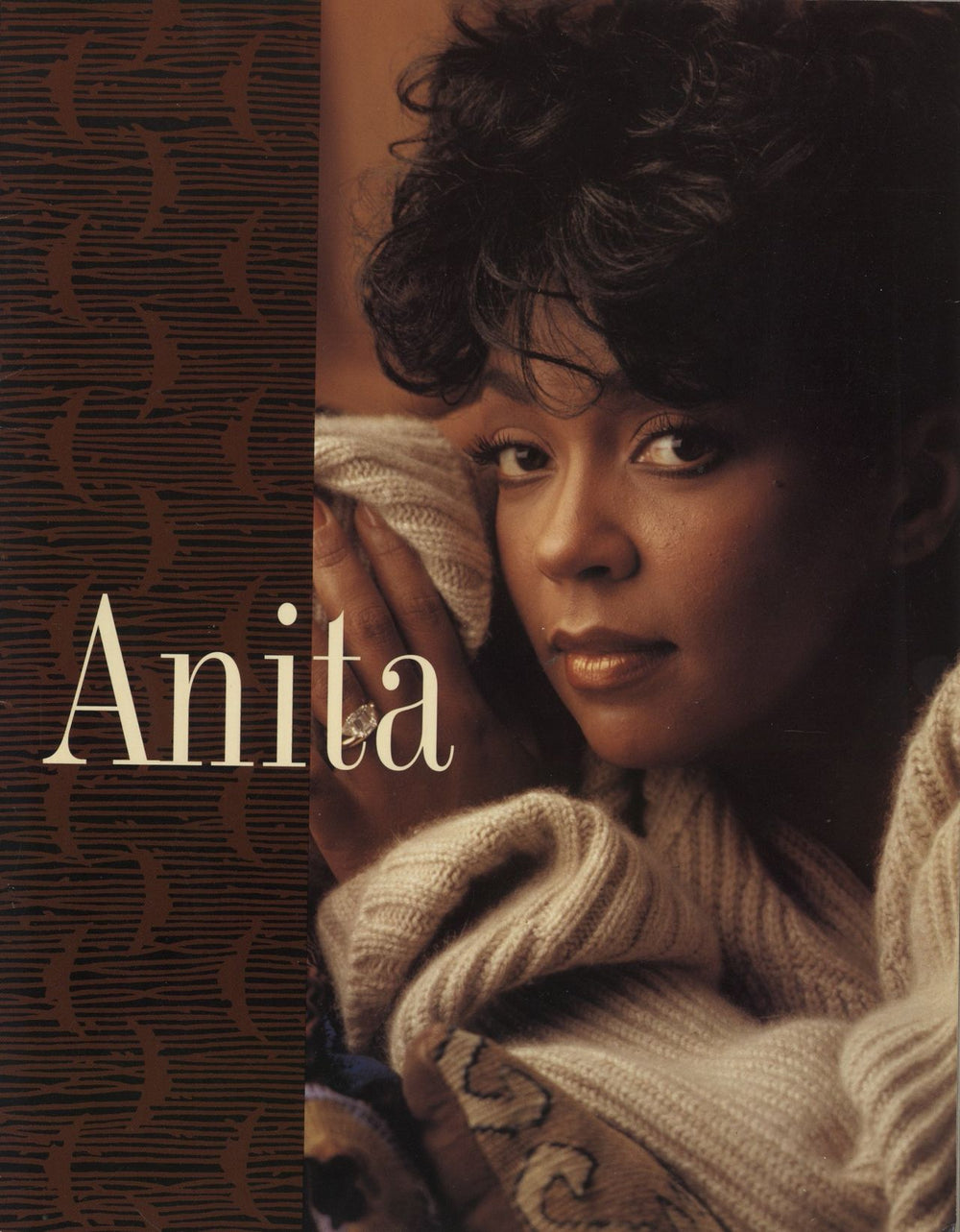 Anita Baker Anita + Ticket Stub UK tour programme TOUR PROGRAMME