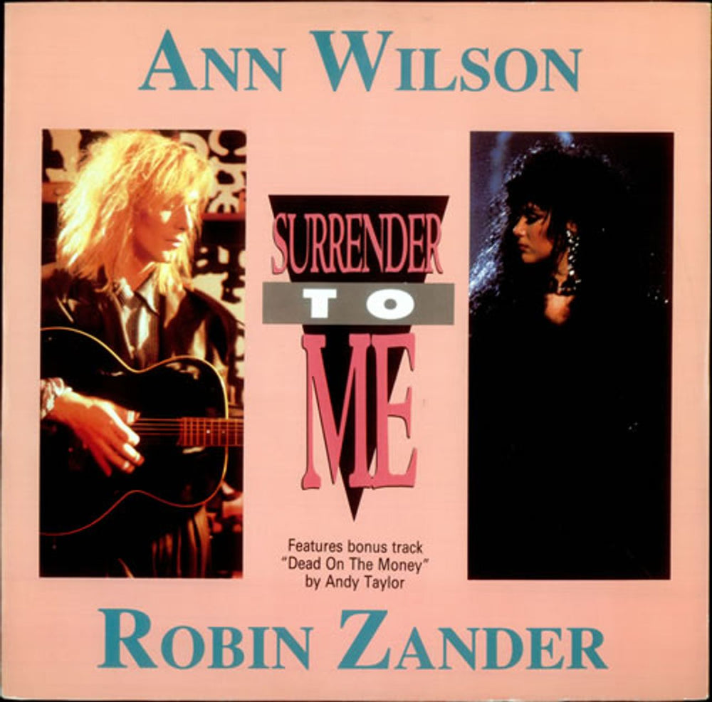 Ann Wilson Surrender To Me UK 12" vinyl single (12 inch record / Maxi-single) 12CL525
