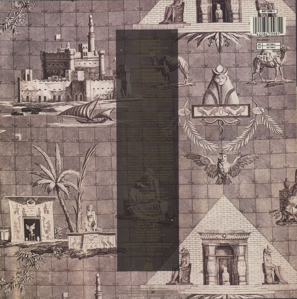 Anne Dudley & Jaz Coleman Songs From The Victorious City UK vinyl LP album (LP record) 042284709811