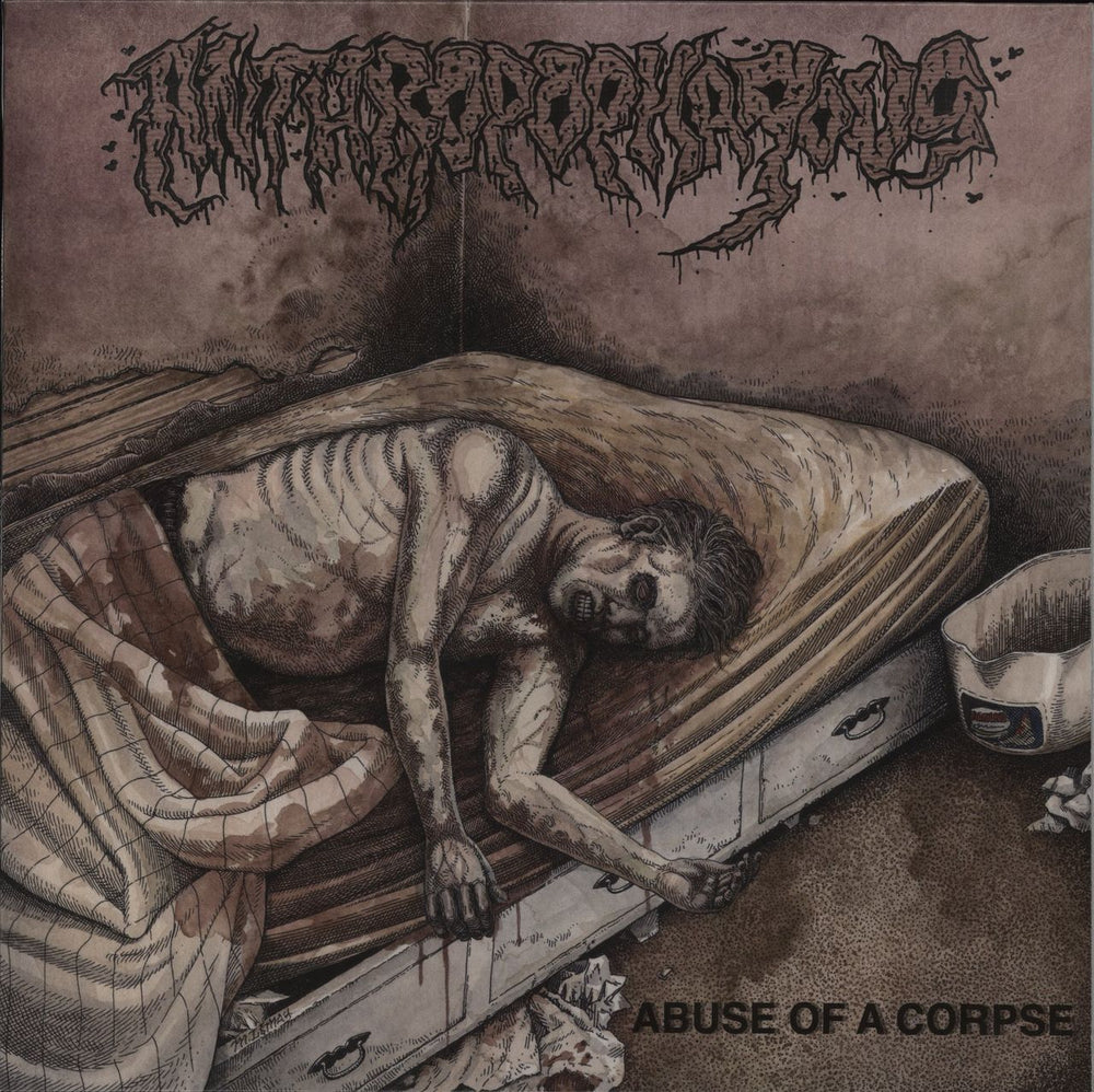 Anthropophagous Abuse Of A Corpse - Black Vinyl US vinyl LP album (LP record) HSR395