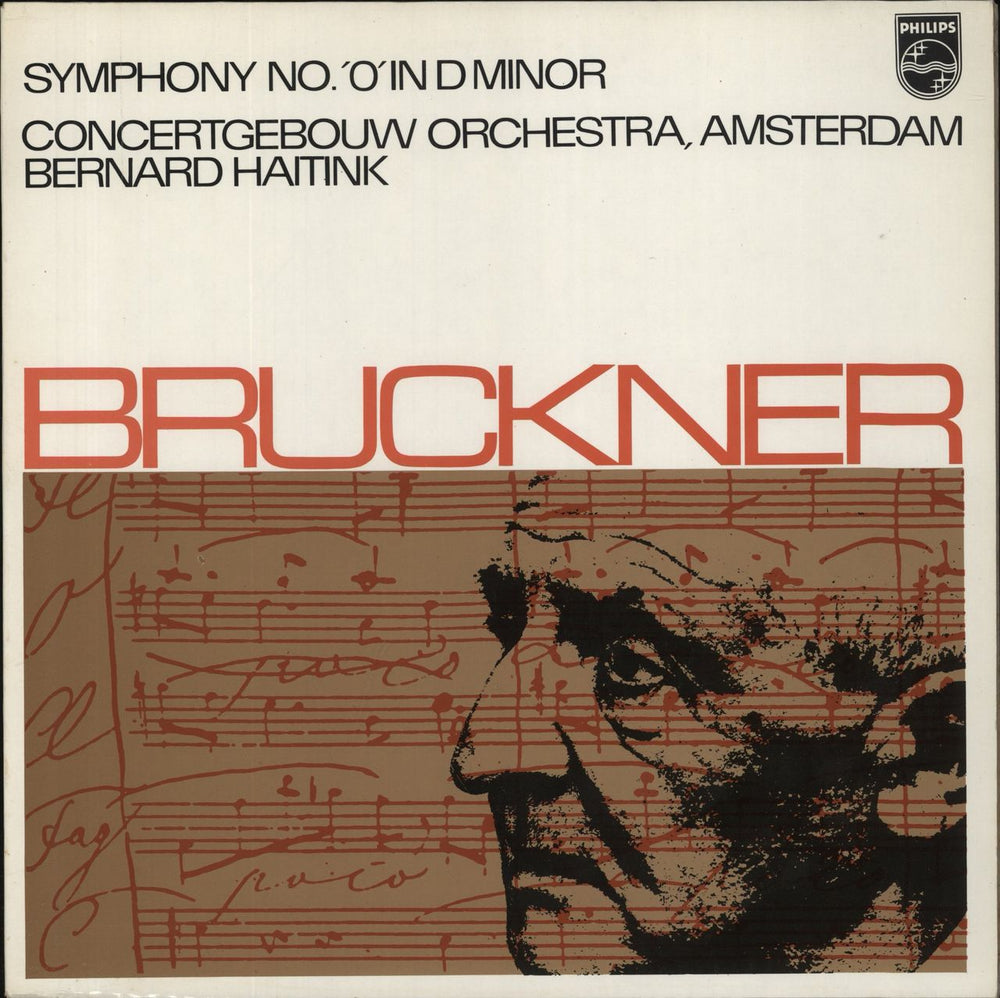 Anton Bruckner Bruckner: Symphony No. '0' In D Minor Dutch vinyl LP album (LP record) 802724LY