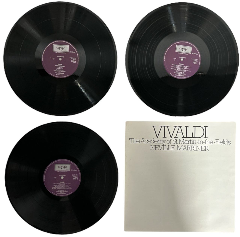 Antonio Vivaldi Vivaldi: Concertos UK Vinyl Box Set VI2VXVI854190