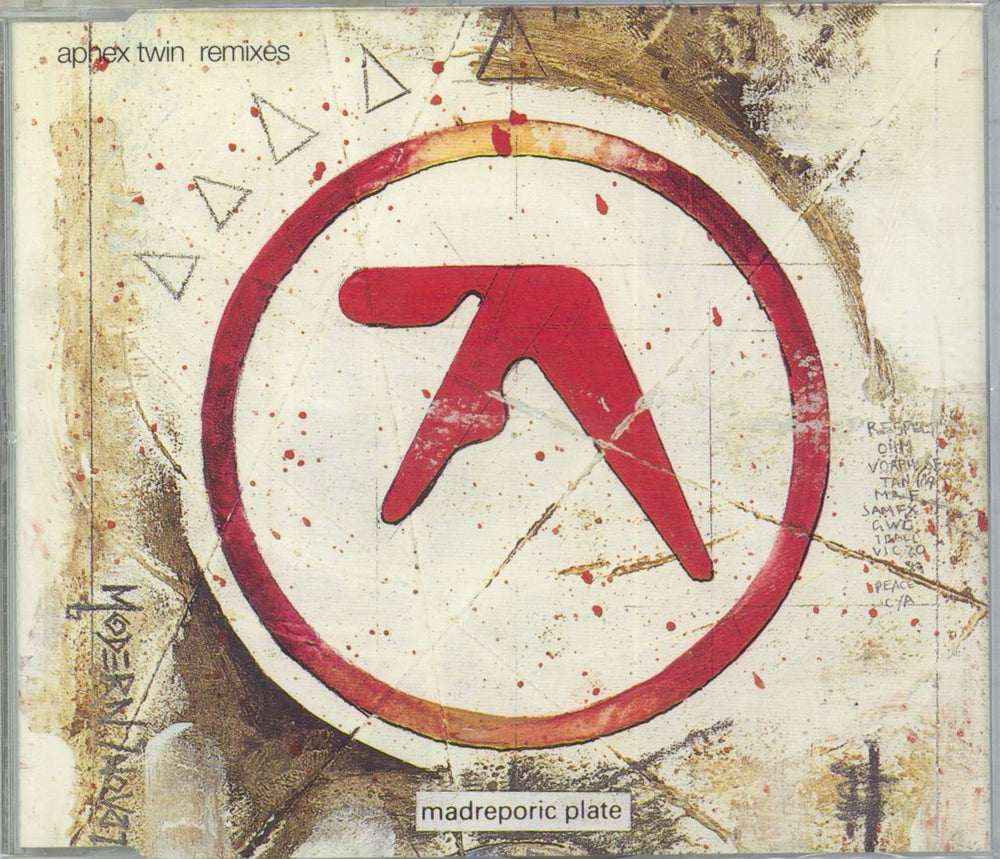 Aphex Twin Remixes UK CD single (CD5 / 5") WAP39CDR