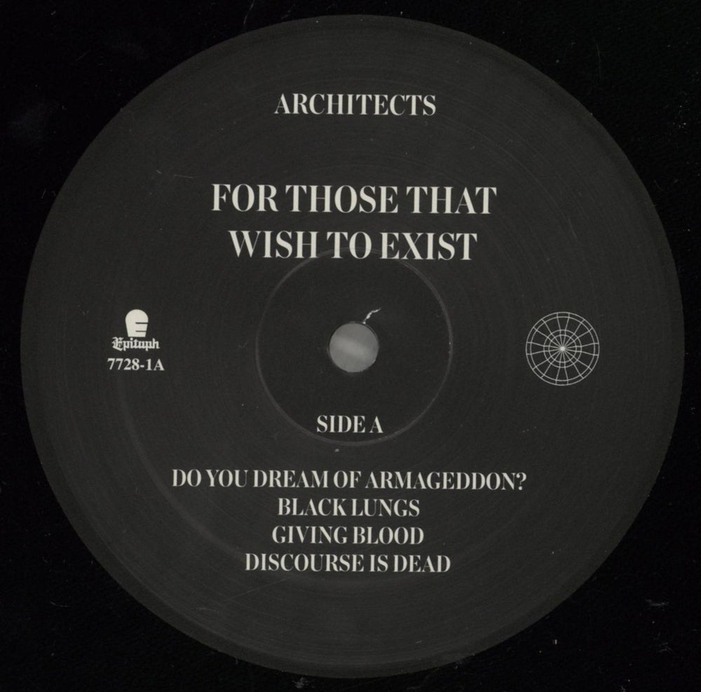 Architects For Those That Wish To Exist + Obi + Autographed Print UK 2-LP vinyl record set (Double LP Album) 07C2LFO879691