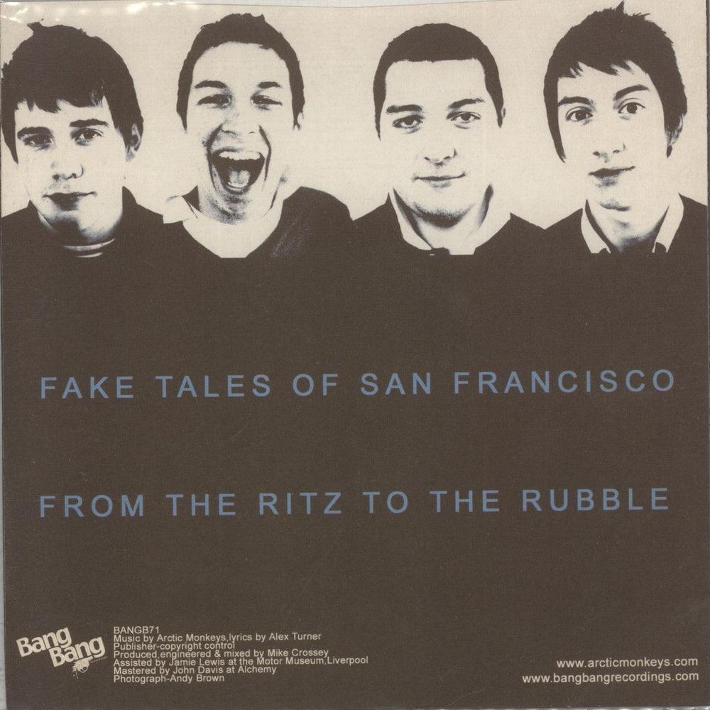 Arctic Monkeys Five Minutes With Arctic Monkeys UK 7" vinyl single (7 inch record / 45)