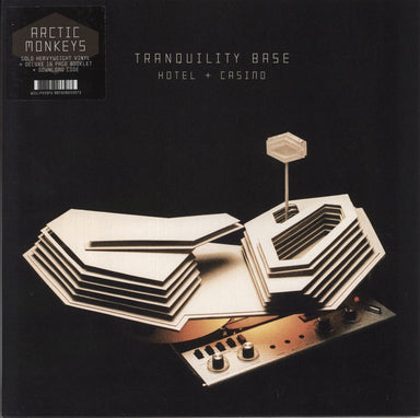 Arctic Monkeys Tranquility Base Hotel + Casino - Gold Vinyl UK vinyl LP album (LP record) WIGLP339