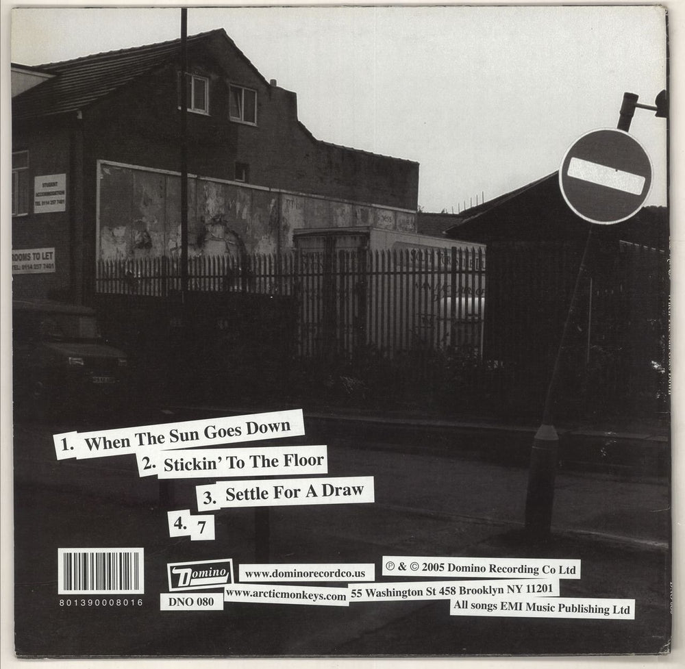 Arctic Monkeys When The Sun Goes Down US 12" vinyl single (12 inch record / Maxi-single) 801390008023