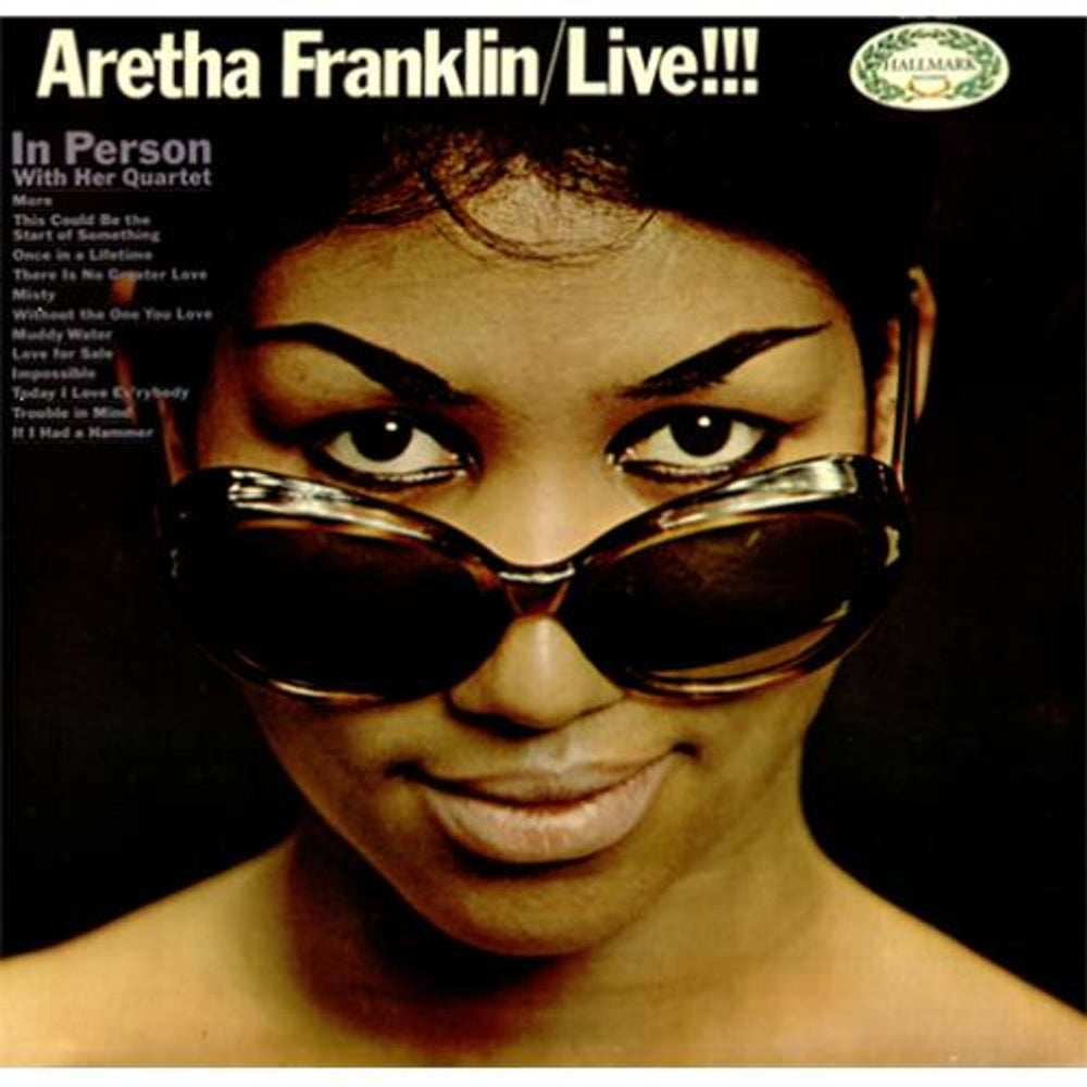 Aretha Franklin Live!!! UK vinyl LP album (LP record) CHM623