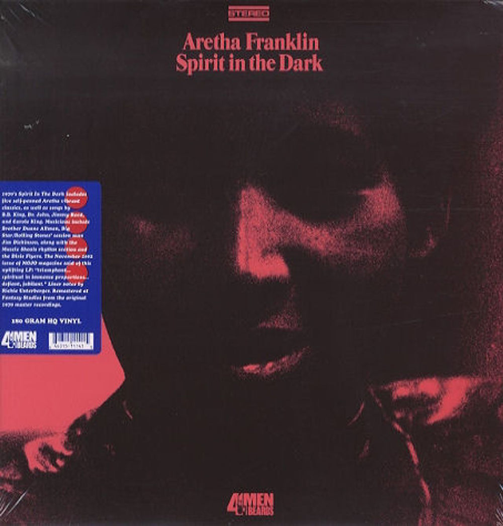 Aretha Franklin Spirit In The Dark US vinyl LP album (LP record) 4M114