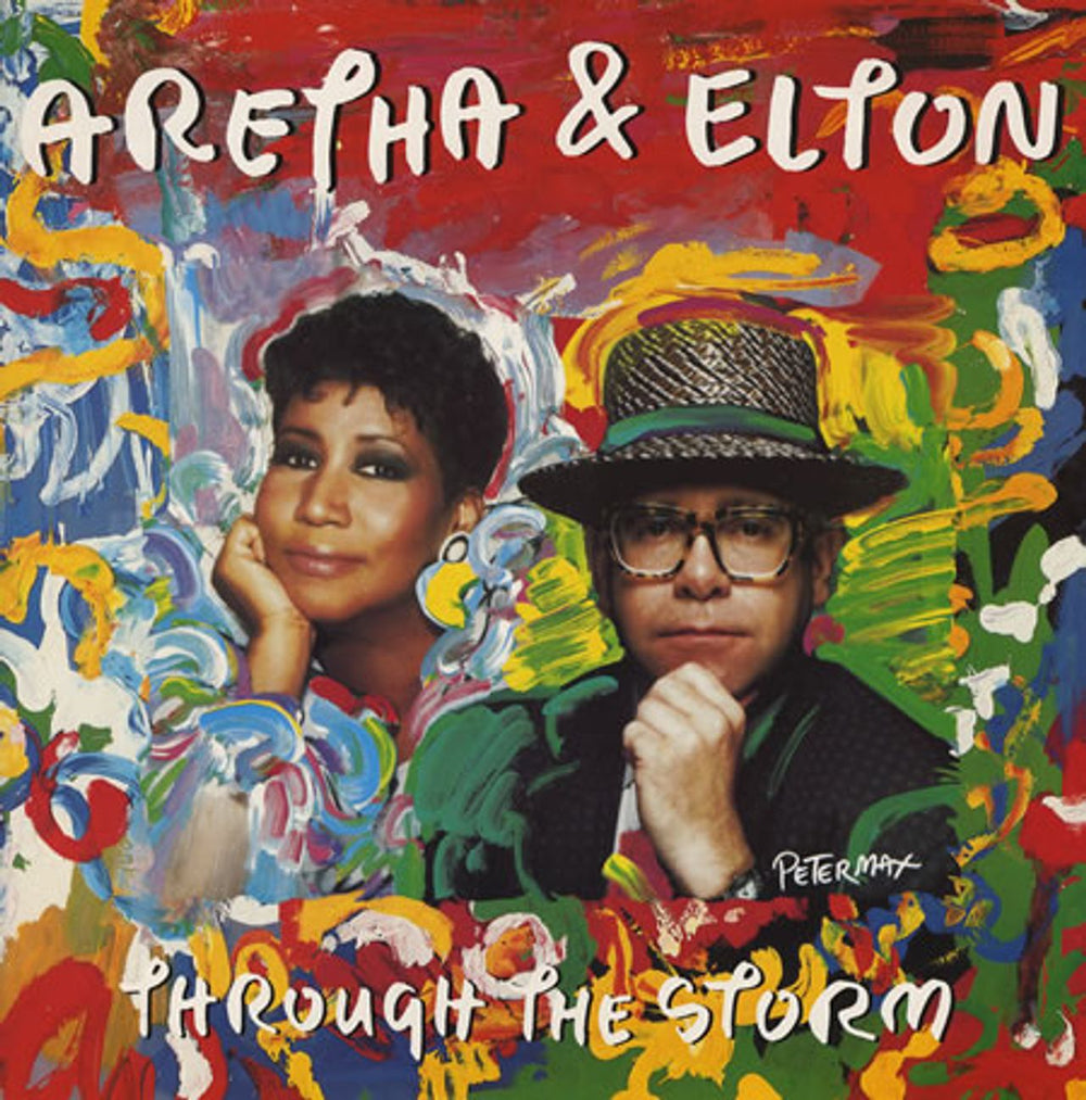 Aretha Franklin Through The Storm UK 12" vinyl single (12 inch record / Maxi-single) 612185