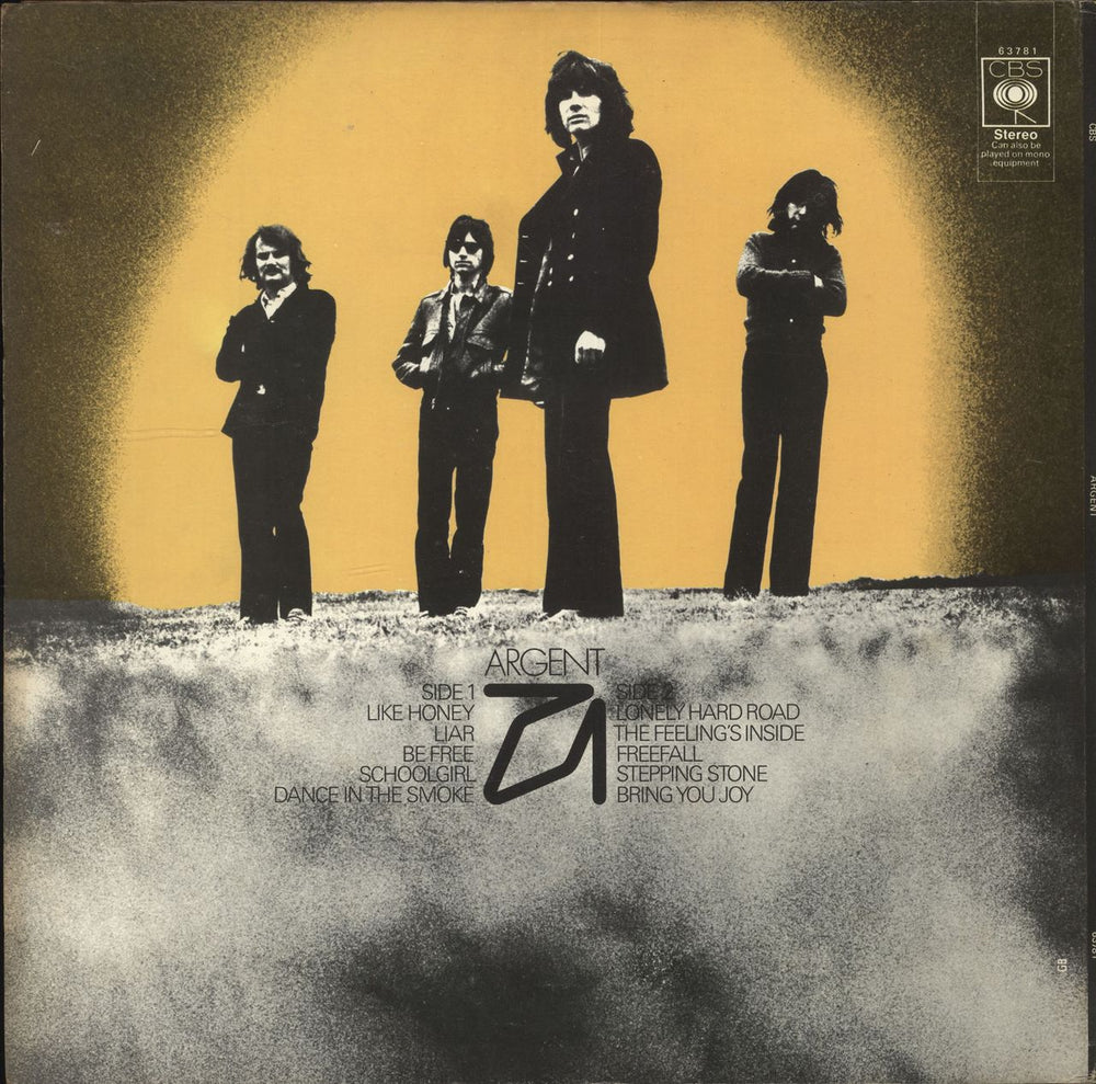 Argent Argent UK vinyl LP album (LP record)