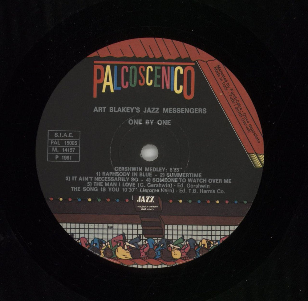 Art Blakey & The Jazz Messengers One By One - Open Shrink Italian vinyl LP album (LP record) AB4LPON863777