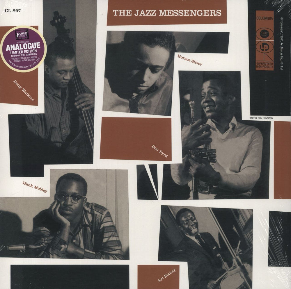 Art Blakey & The Jazz Messengers The Jazz Messengers - 180gm - Sealed US vinyl LP album (LP record) CL897 / PPAN 897