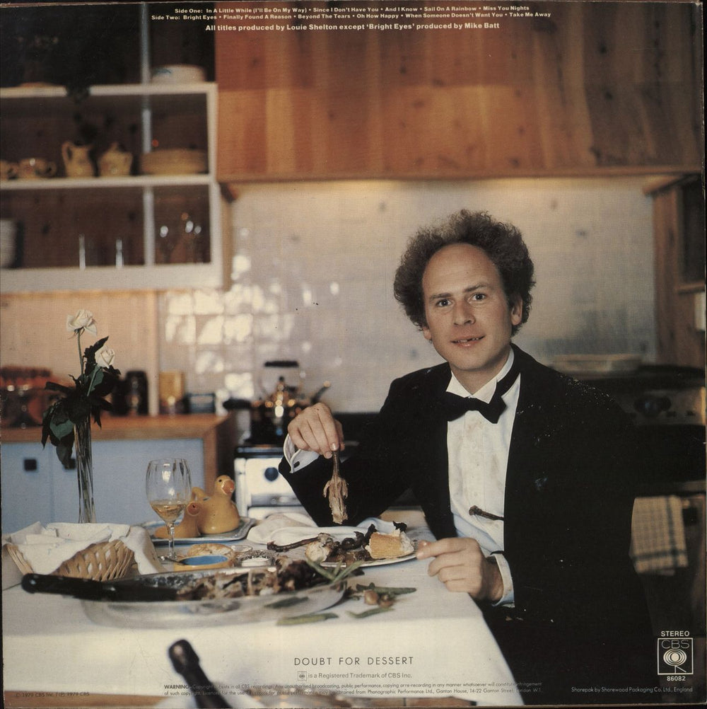 Art Garfunkel Fate For Breakfast UK vinyl LP album (LP record)