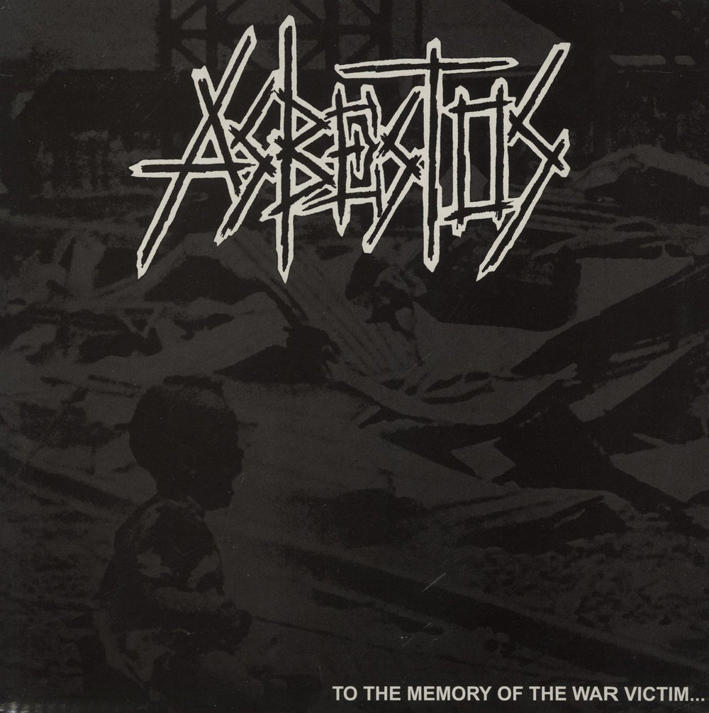 Asbestos To The Memory Of The War Victim... Swedish 2-LP vinyl record set (Double LP Album) P.F.C.043