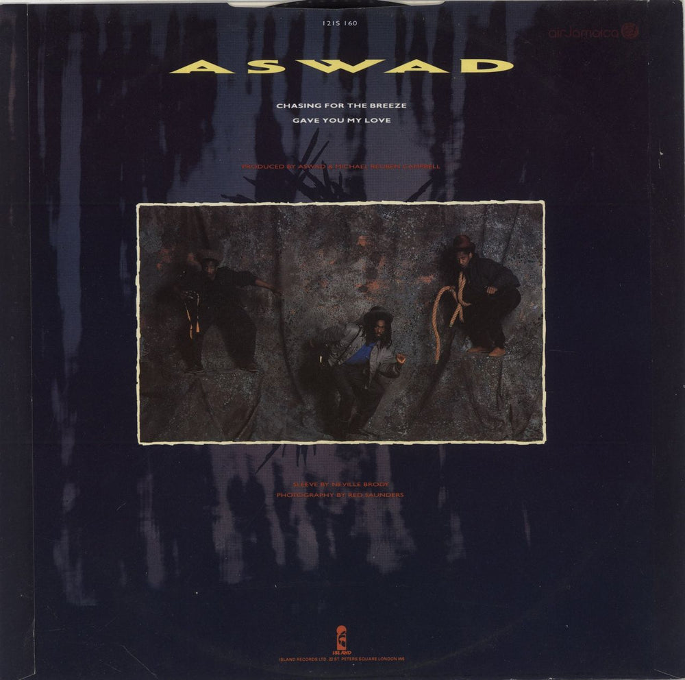 Aswad Chasing For The Breeze UK 12" vinyl single (12 inch record / Maxi-single)