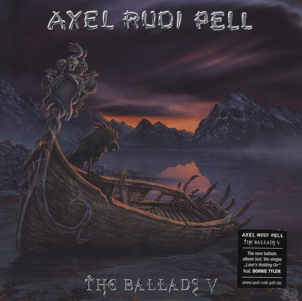 Axel Rudi Pell The Ballads V - Marbled Purple Vinyl - Sealed German 2-LP vinyl record set (Double LP Album) SPV279451LP