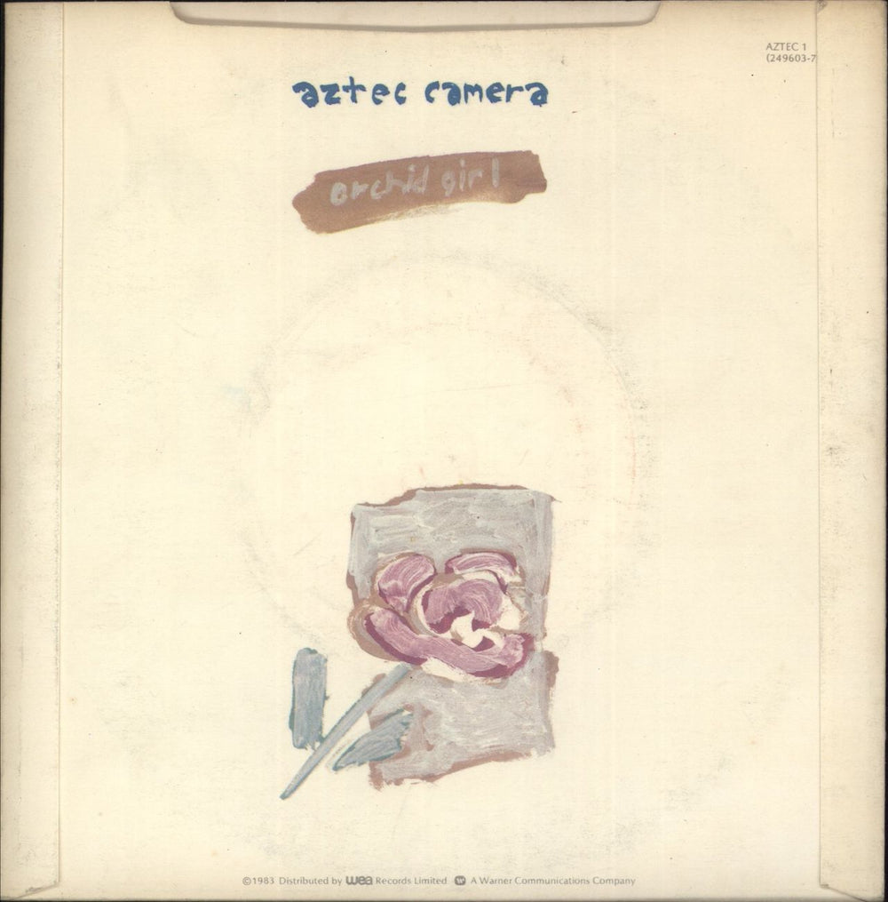 Aztec Camera Oblivious UK 7" vinyl single (7 inch record / 45)