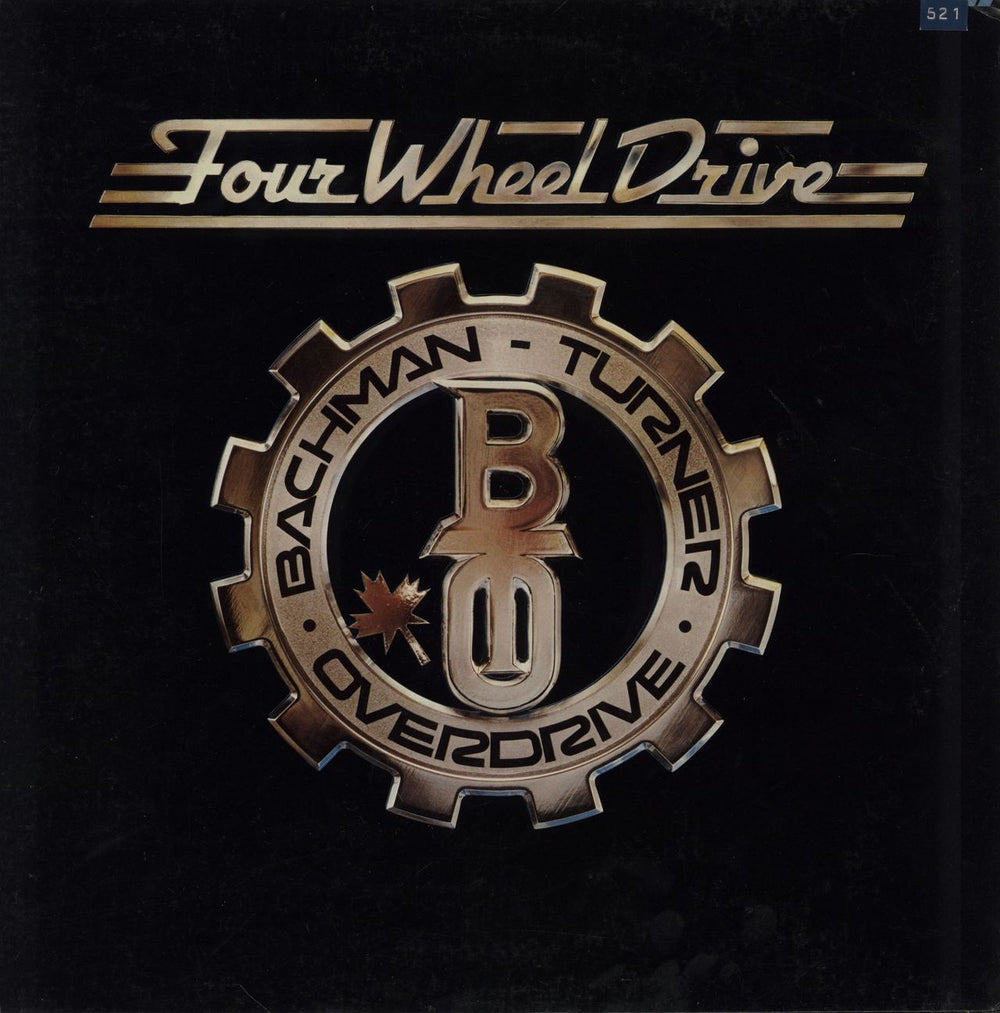 Bachman Turner Overdrive Four Wheel Drive - 1st - EX UK vinyl LP album (LP record) 9100012