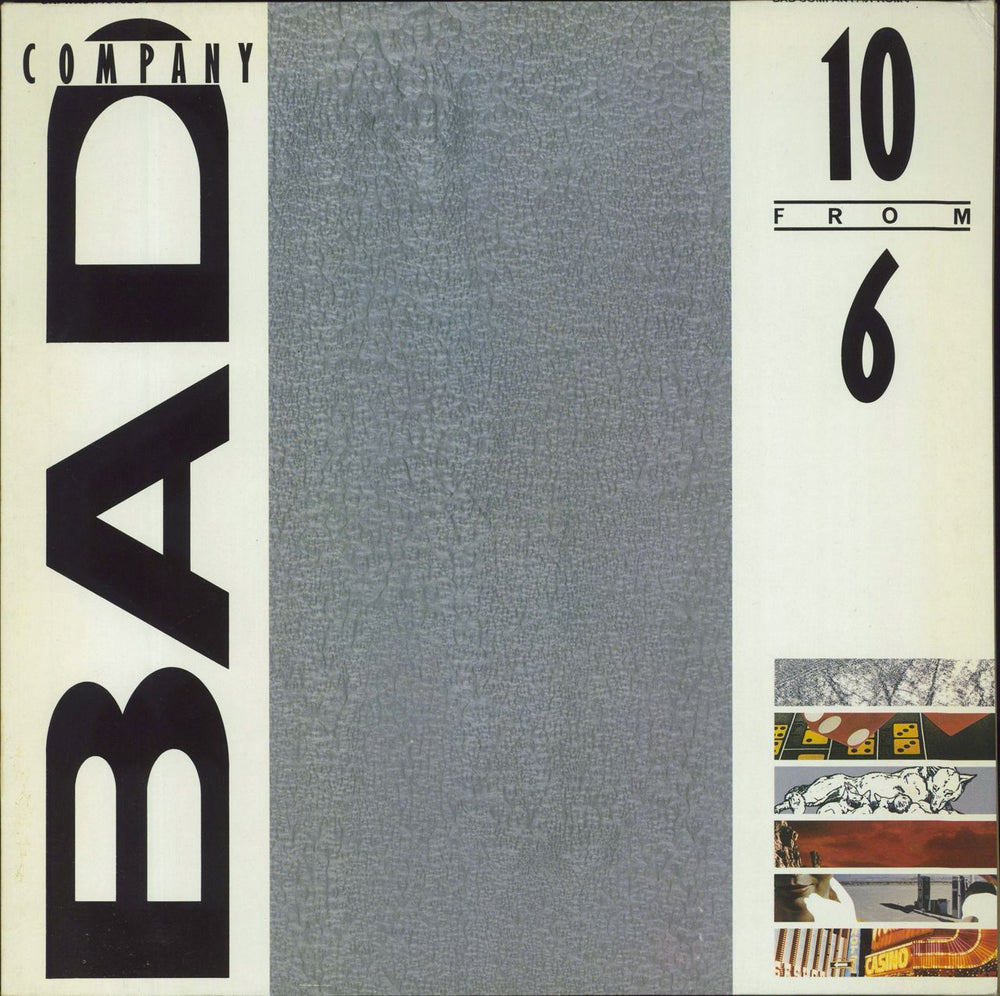 Bad Company 10 From 6 - EX UK vinyl LP album (LP record) WX31