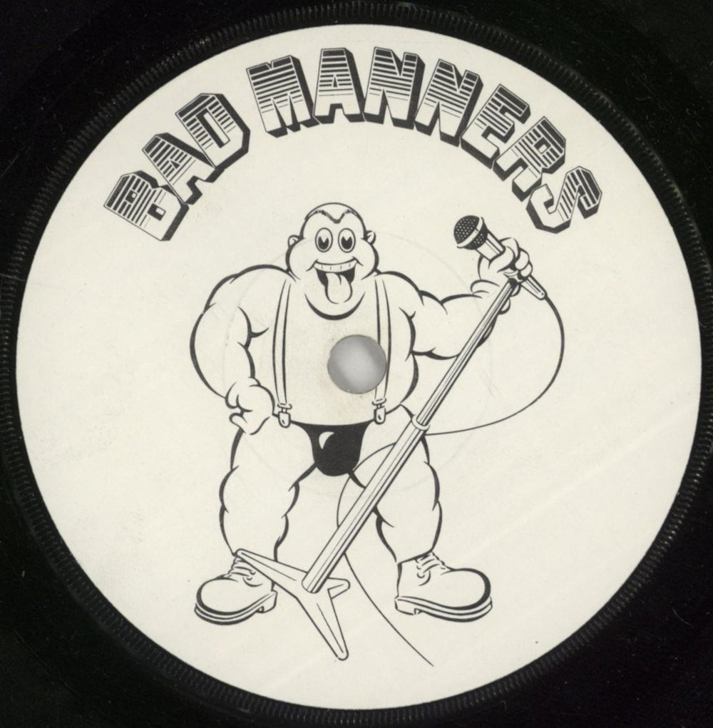 Bad Manners Can Can - P/S UK 7" vinyl single (7 inch record / 45) BMA07CA234992
