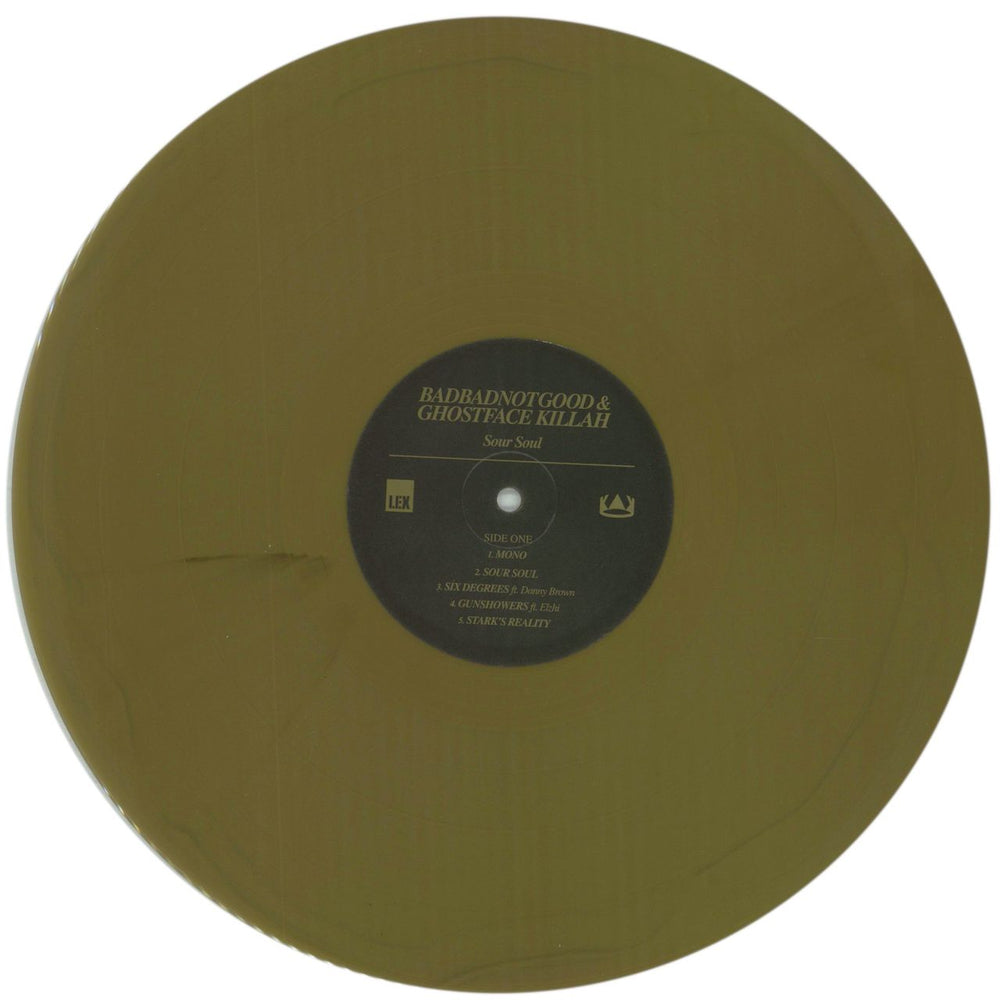 BadBadNotGood Sour Soul - Gold 180 Gram Vinyl UK vinyl LP album (LP record) I2KLPSO862213