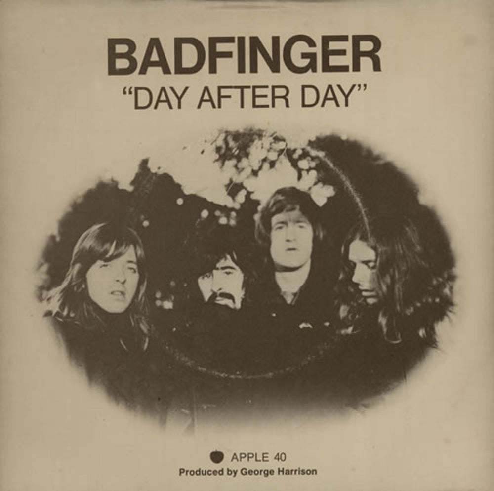 Badfinger Day After Day - P/S - EX UK 7" vinyl single (7 inch record / 45) APPLE40