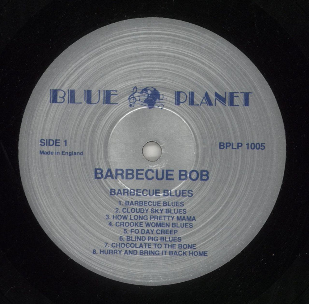 Barbecue Bob Barbecue Blues UK vinyl LP album (LP record) 5D1LPBA869707