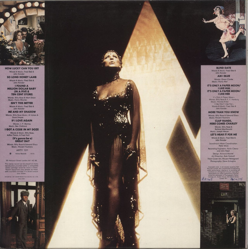 Barbra Streisand Funny Lady UK vinyl LP album (LP record)