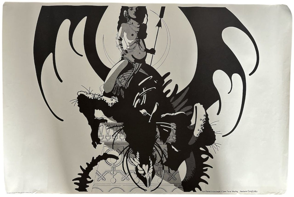 Barney Bubbles Hawkwind Posters - Complete Set UK poster POSTER