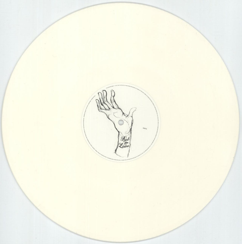 Bat For Lashes The Haunted Man - White Vinyl UK 2-LP vinyl record set (Double LP Album) BT72LTH877324