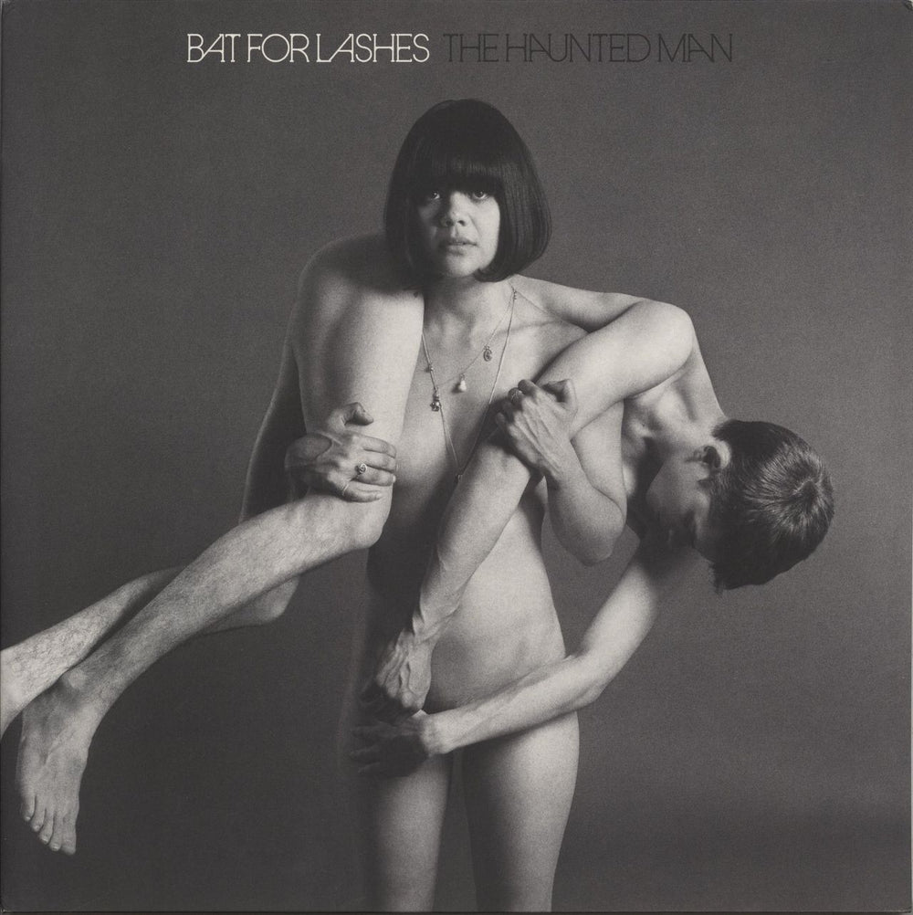 Bat For Lashes The Haunted Man - White Vinyl UK 2-LP vinyl record set (Double LP Album) P9155402