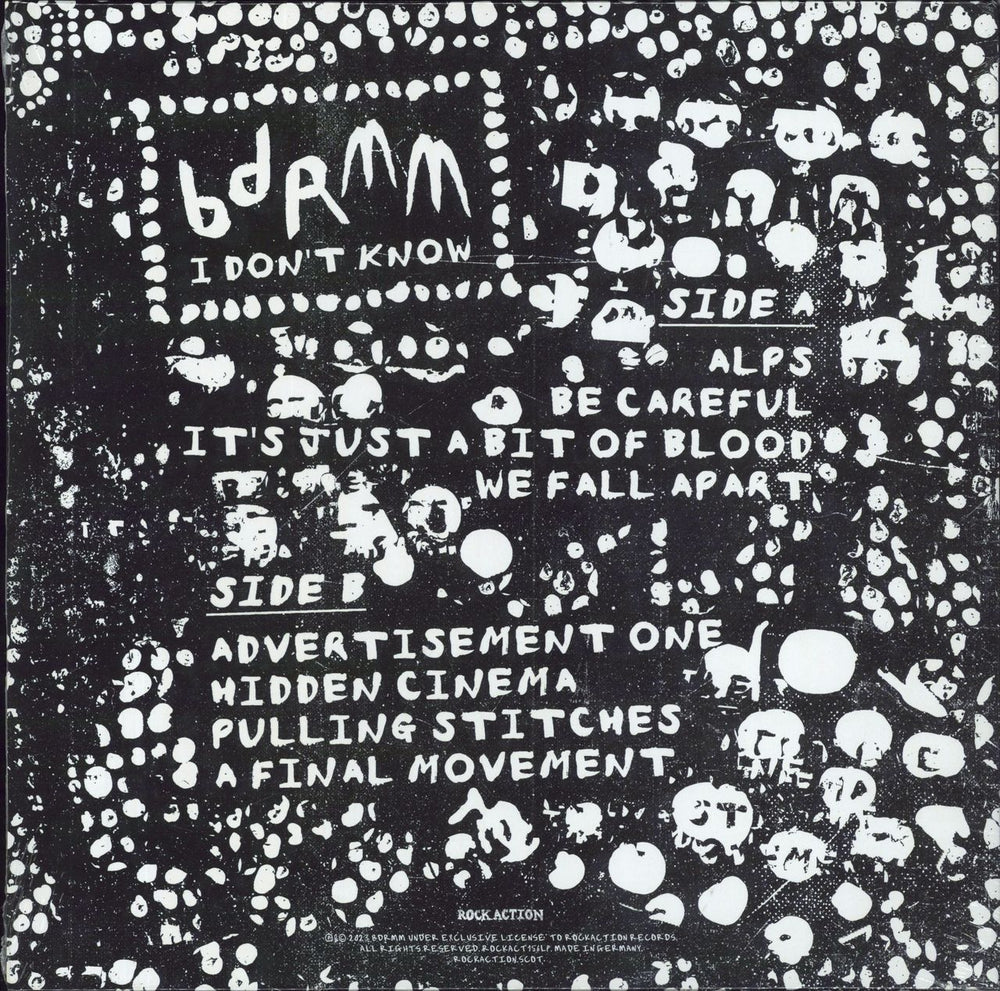 Bdrmm I Don't Know UK vinyl LP album (LP record) 5051083189071