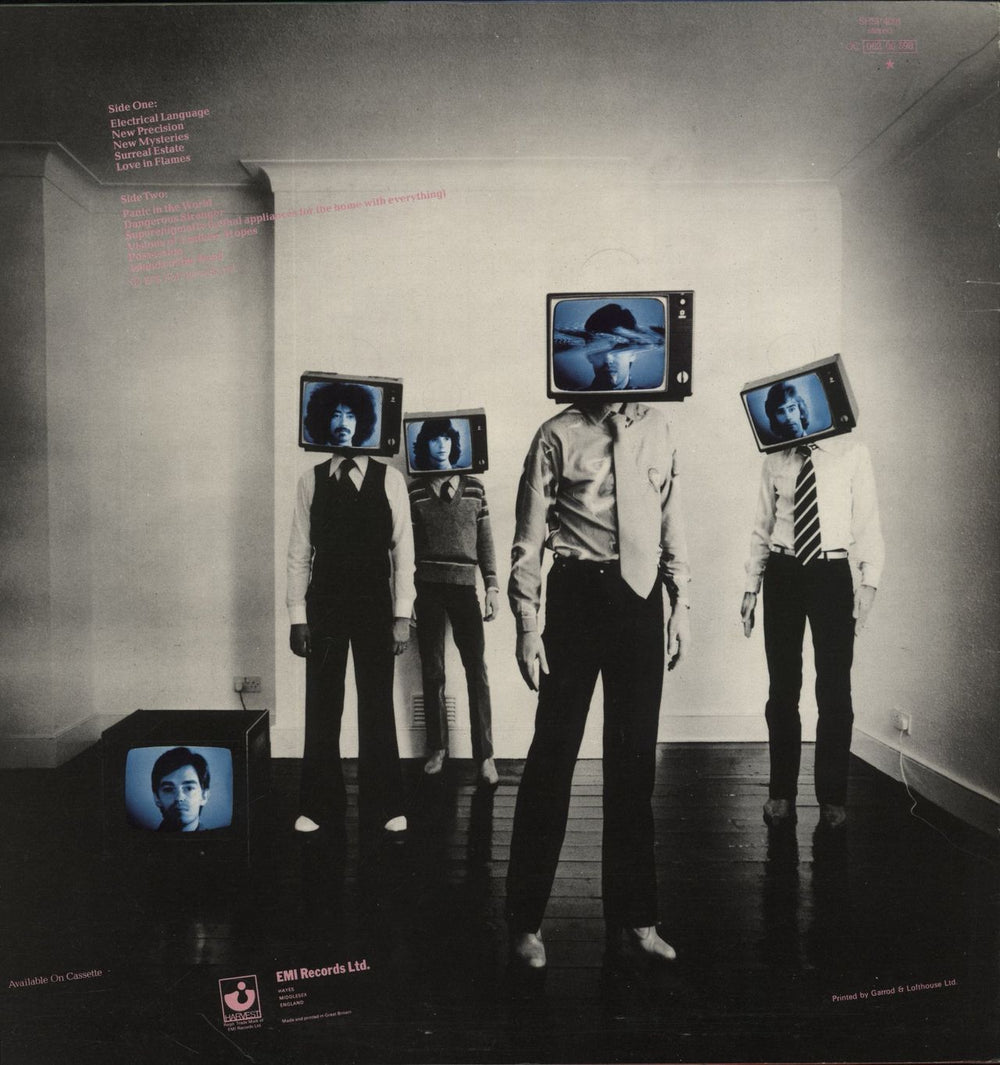 Be Bop Deluxe Drastic Plastic UK vinyl LP album (LP record)