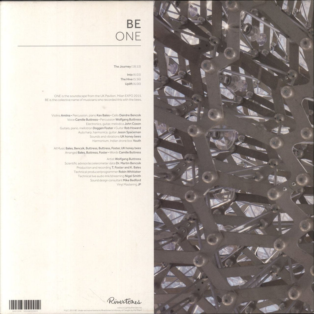 BE One - Clear Vinyl UK vinyl LP album (LP record)