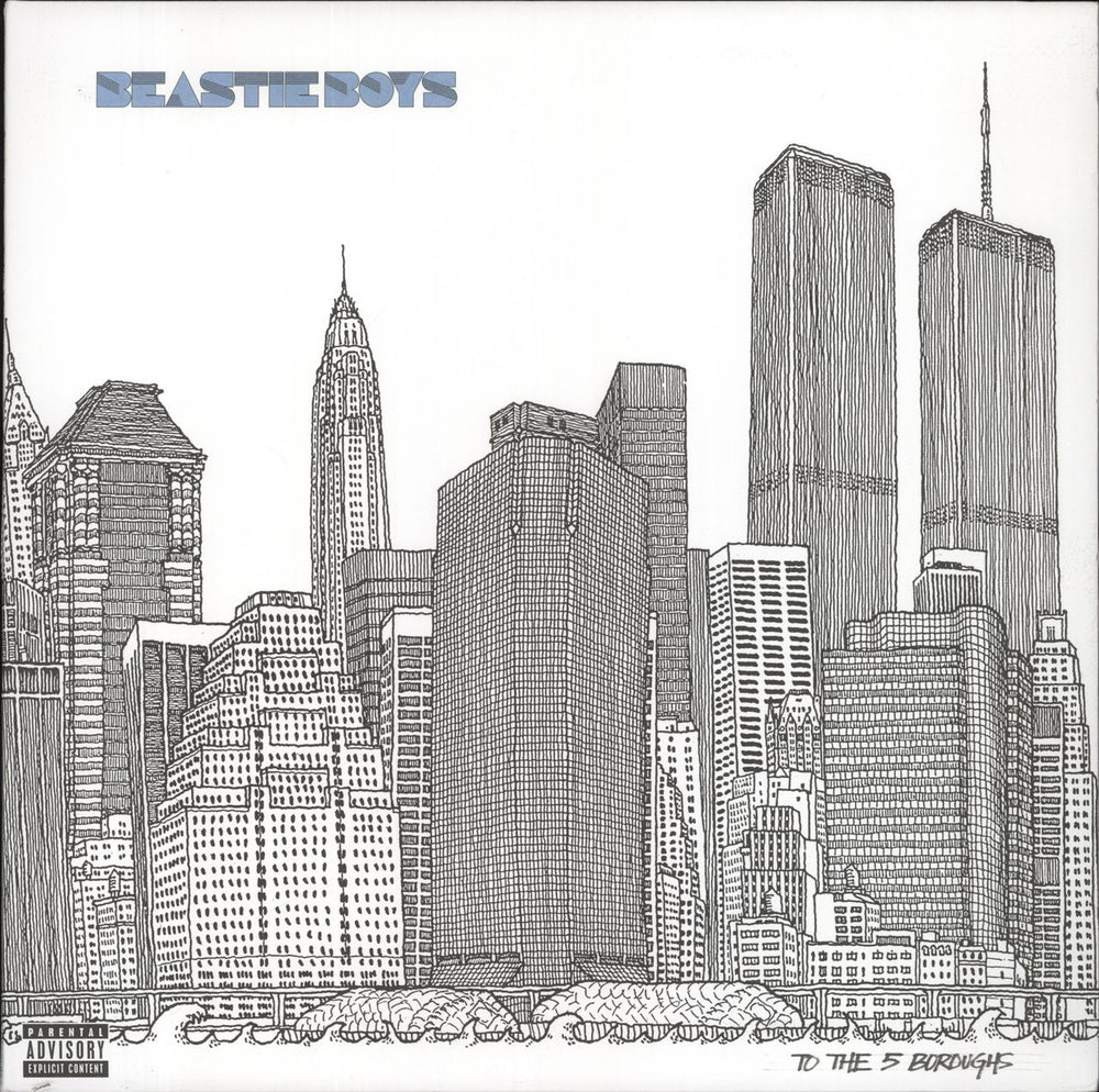 Beastie Boys To The 5 Boroughs UK 2-LP vinyl record set (Double LP Album) 602557727937