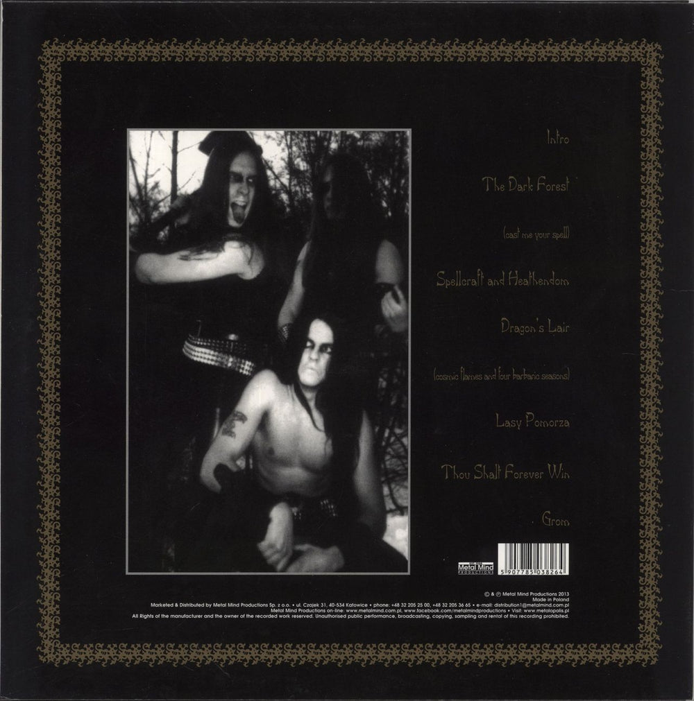 Behemoth Grom Polish vinyl LP album (LP record) 5907785038264