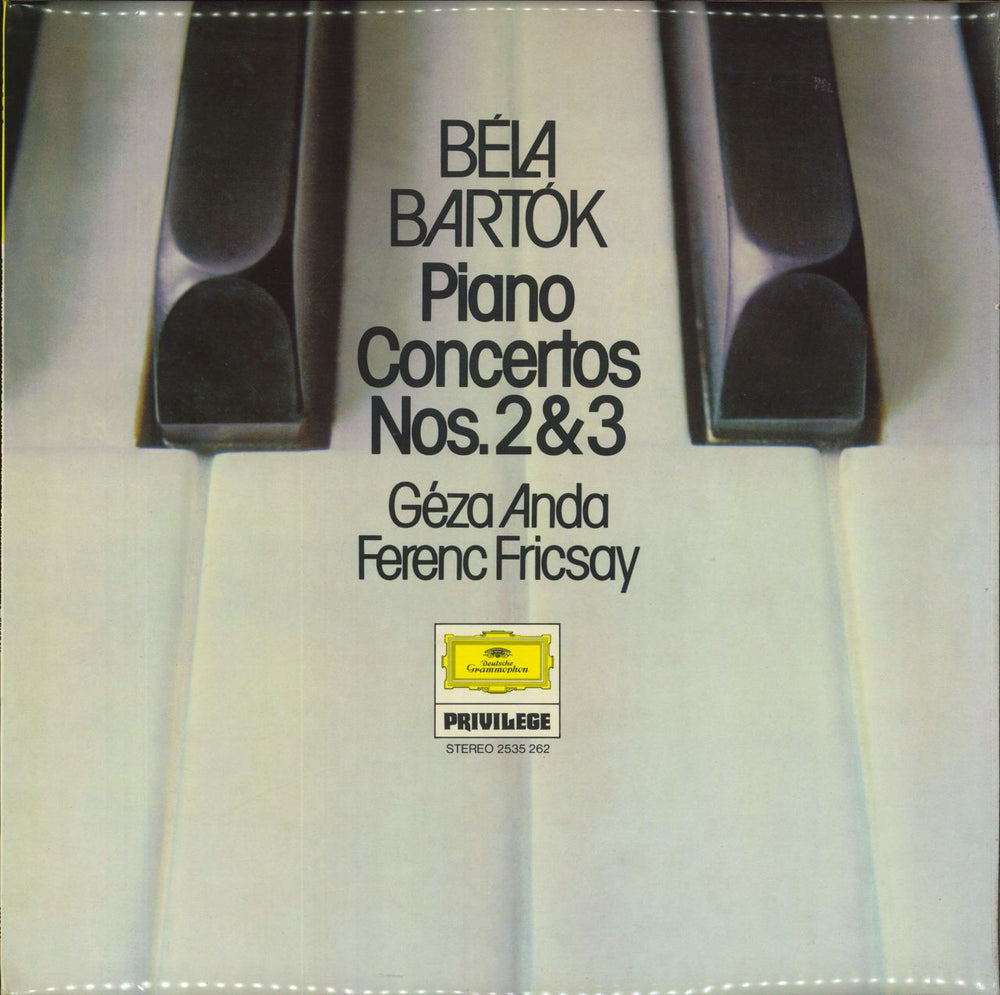 Béla Bartók Bartók: Piano Concertos Nos.2&3 UK vinyl LP album (LP record) 2535262