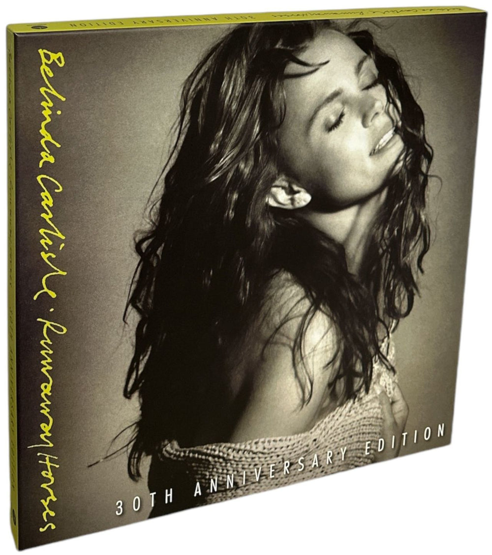 Belinda Carlisle Runaway Horses - 30th Anniversary Edition - 180gm White Vinyl + CD + Signed Print UK Vinyl Box Set DEMRECBOX38X