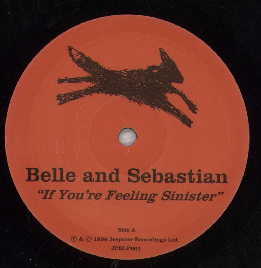 Belle & Sebastian If You're Feeling Sinister UK vinyl LP album (LP record) B&SLPIF835992