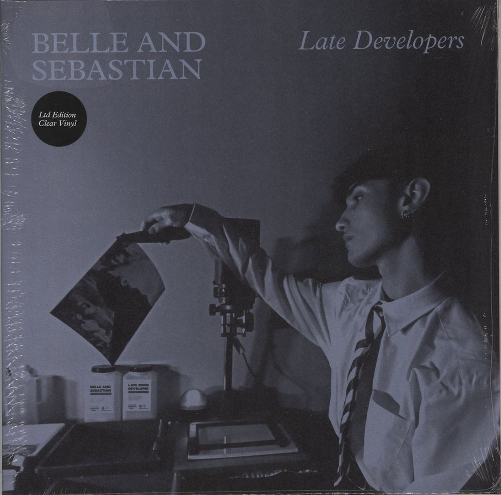 Belle & Sebastian Late Developers - Clear Vinyl UK vinyl LP album (LP record) OLE1896LPE2